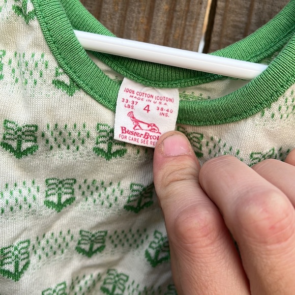Girls - Vintage Buster Brown Top - Picture 2 of 4